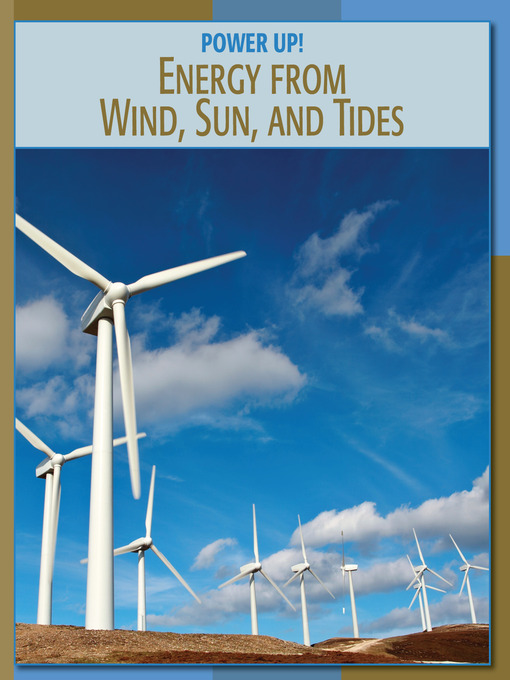 Cover of Energy from Wind, Sun, and Tides